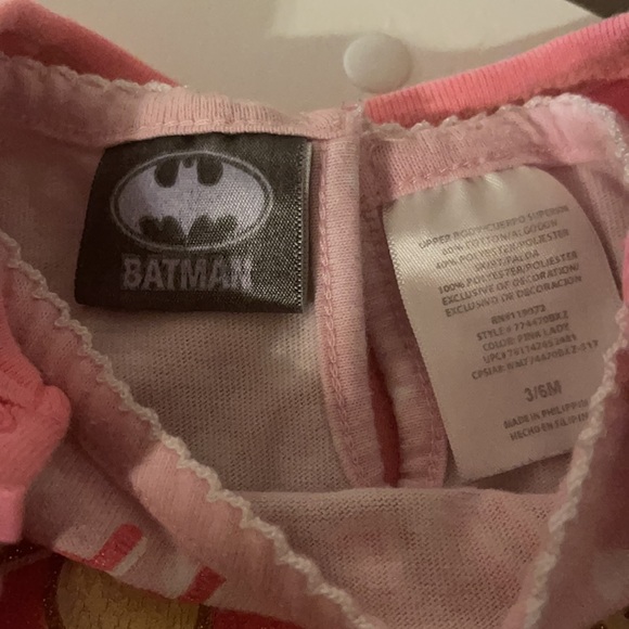 Girls One Piece Tutu Batman Set - Picture 2 of 2